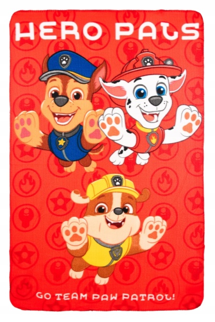 Koc polarowy 100 x150 cm Psi Patrol