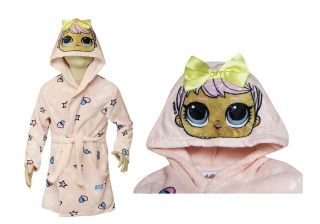 Szlafrok dla dziewczynki LOL Surprise