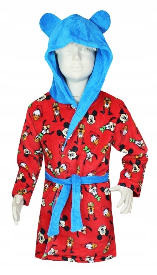 Szlafrok dla chłopca Myszka Mickey