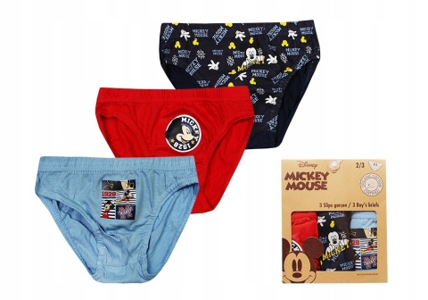 Majtki dla chłopca 3-pak Myszka Mickey