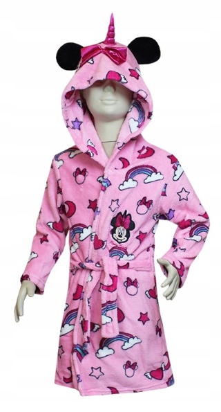 Szlafrok dla dziewczynki Myszka Minnie