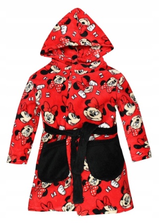 Szlafrok dla dziewczynki Myszka Minnie