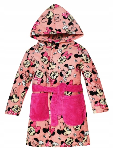 Szlafrok dla dziewczynki Myszka Minnie