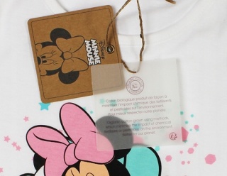 Piżamka dla dziewczynki z długim rękawem Myszka Minnie