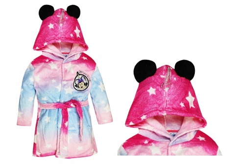 Szlafrok dziewczęcy Myszka Minnie