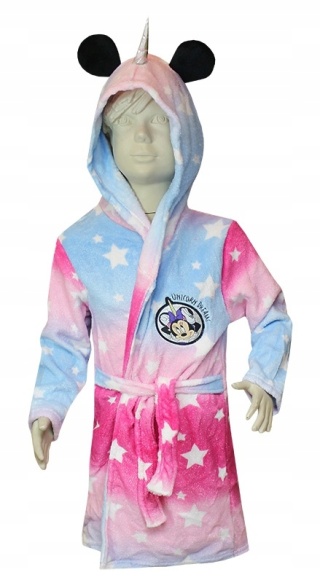 Szlafrok dziewczęcy Myszka Minnie