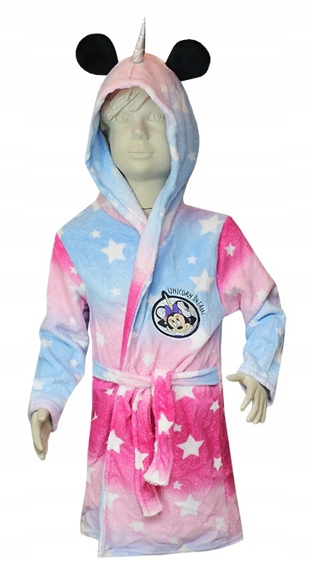 Szlafrok dziewczęcy Myszka Minnie