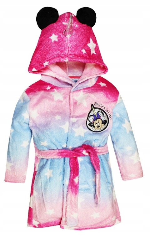 Szlafrok dziewczęcy Myszka Minnie