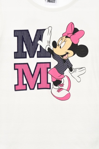 Bluzka dla dziewczynki z długimi rękawami Myszka Minnie