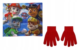 Zestaw komin i rękawiczki Psi Patrol