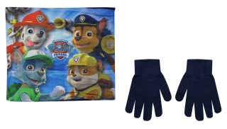 Zestaw komin i rękawiczki Psi Patrol