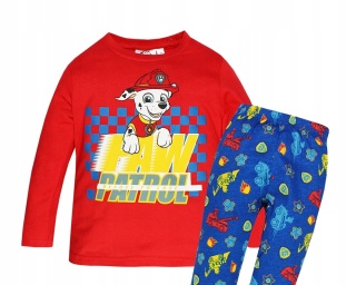 Piżama chłopięca bawełniana Psi Patrol
