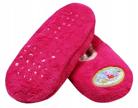 Pantofle kapcie dziecięce Świnka Peppa antypoślizgowe