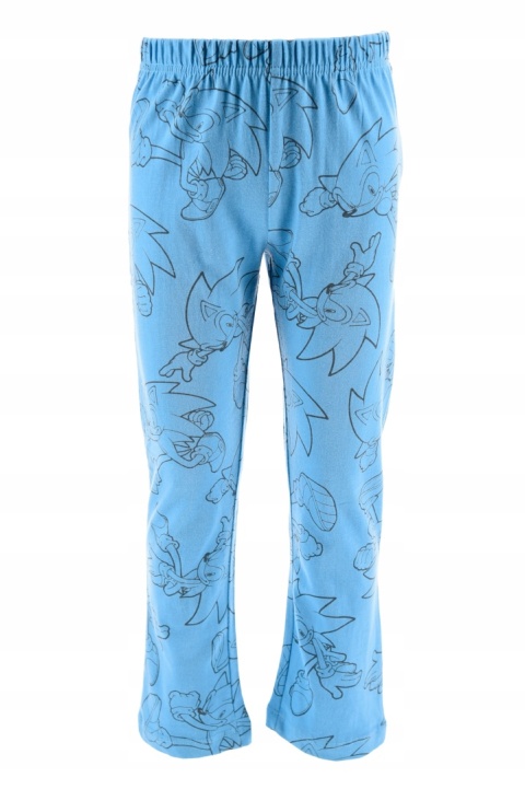 Piżama chłopięca z długimi rękawami Sonic