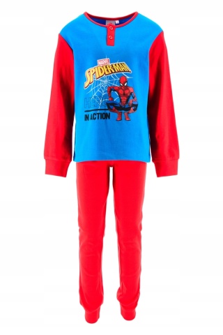 Piżama chłopięca Spiderman MARVEL długi rękaw