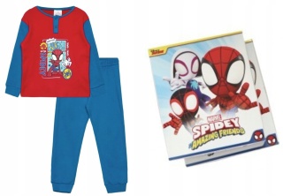 Piżama chłopięca Spidey i kumple Marvel