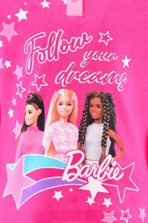 Piżamka Barbie lalki modna różowa bluzka i spodnie prezentowe pudełko
