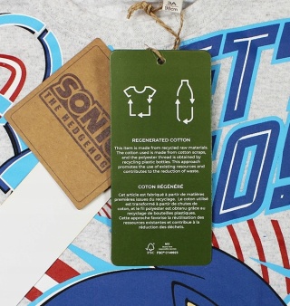 Piżama chłopięca krótki rękaw Sonic