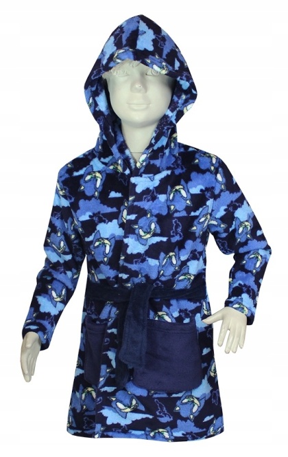 Szlafrok dla chłopca Sonic the Hedgehog