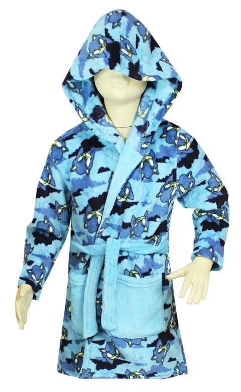 Szlafrok dla chłopca Sonic the Hedgehog