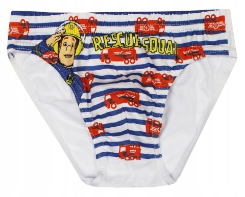 Majtki dla chłopca 3-pak Strażak Sam