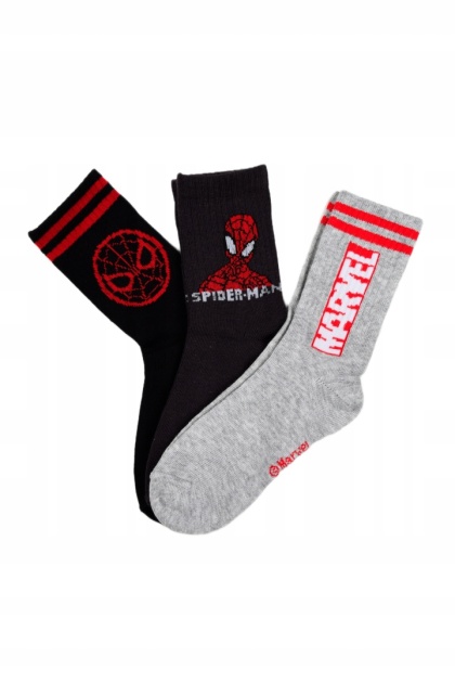 Skarpetki dla chłopca Marvel SpiderMan 3-pak