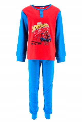 Piżama dla chłopca Spiderman Marvel długi rękaw