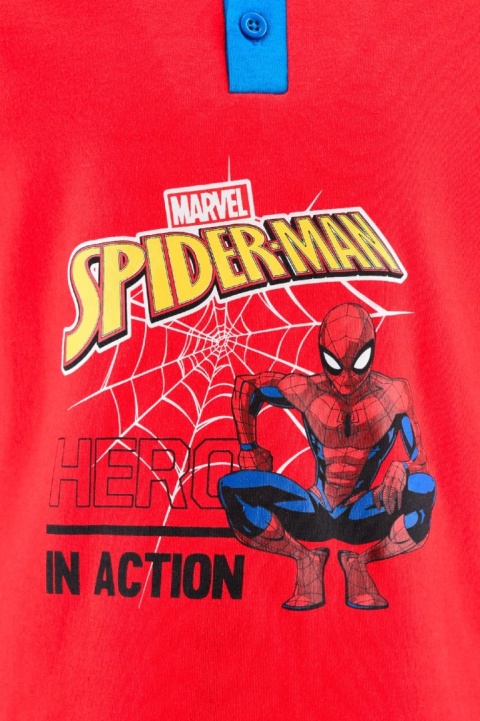 Piżama dla chłopca Spiderman Marvel długi rękaw