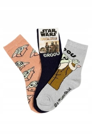 Skarpetki chłopięce 3 pary Star Wars