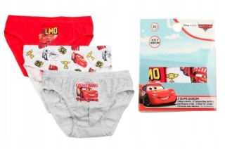 3 x Slipki chłopięce CARS AUTA Disney