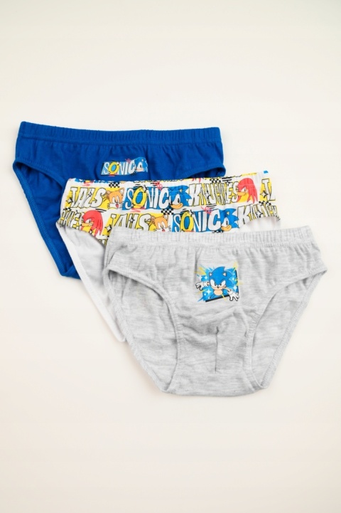 3 x Slipki chłopięce SONIC THE HEDGEHOG SEGA