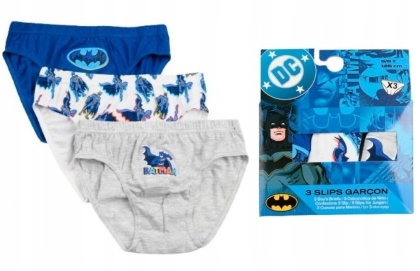 3 x Slipki dla chłopca BATMAN DC