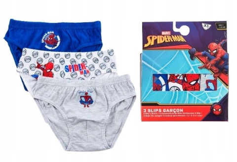 3 x Slipki dla chłopca SPIDERMAN MARVEL