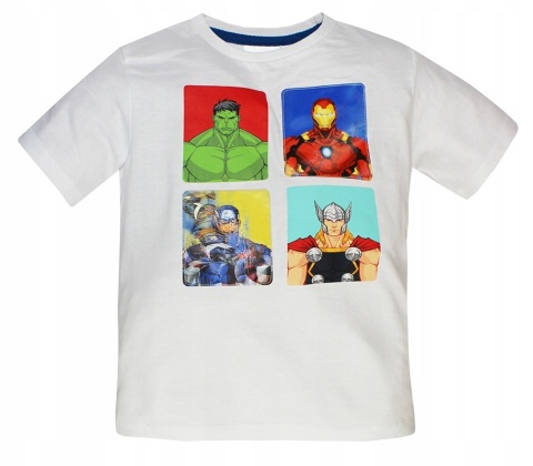 T-shirt chłopięcy Avengers MARVEL Kapitan Ameryka