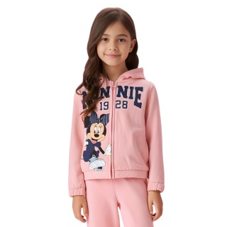 Bluza z kapturem zapinana na zamek Myszka Minnie