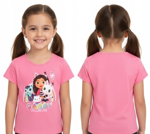 Bluzka dziewczęca z krótkim rękawem Gabi Gabby's Dollhouse