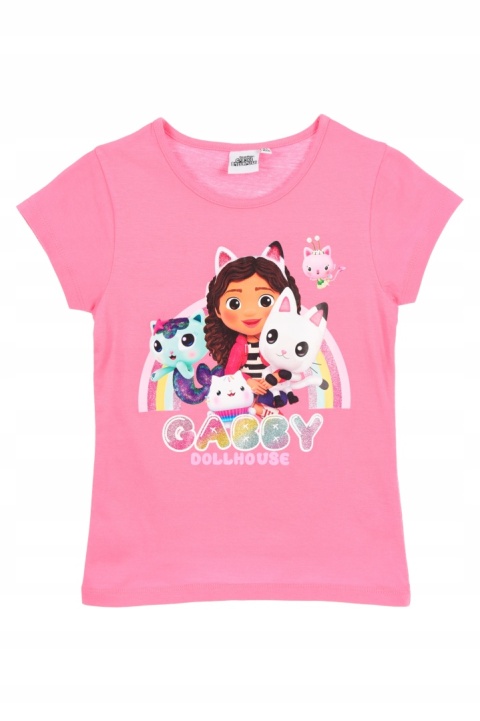 Bluzka dziewczęca z krótkim rękawem Gabi Gabby's Dollhouse