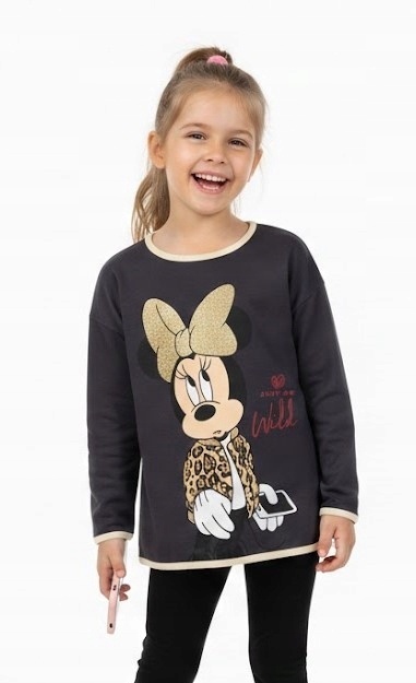 Bluzka - tunika dla dziewczynki Myszka Minnie