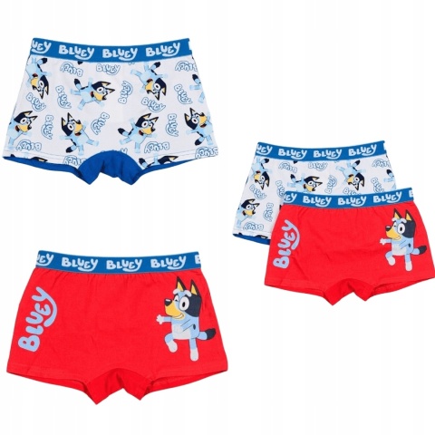 Bokserki BLUEY majtki chłopięce 2-pak oryginalne