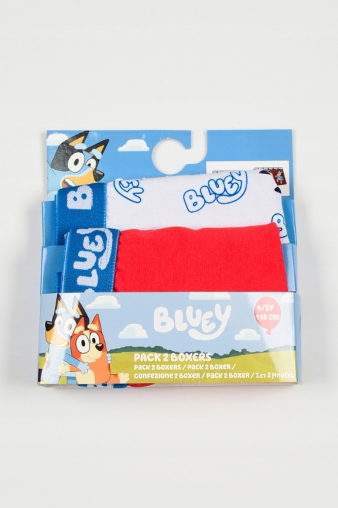 Bokserki BLUEY majtki chłopięce 2-pak oryginalne