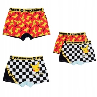 Bokserki chłopięce Pokémon kpl. 2-pak Pikachu majtki