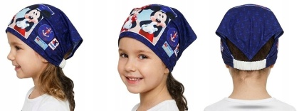 Chustka Opaska na głowę z gumką Myszka Mickey Minnie rozmiar uniwersalny