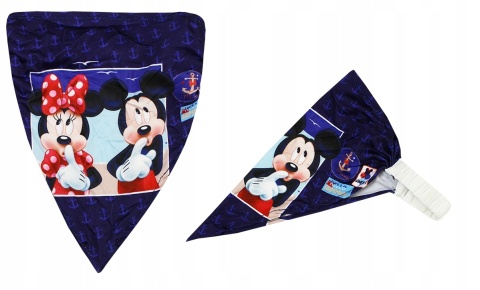 Chustka Opaska na głowę z gumką Myszka Mickey Minnie rozmiar uniwersalny