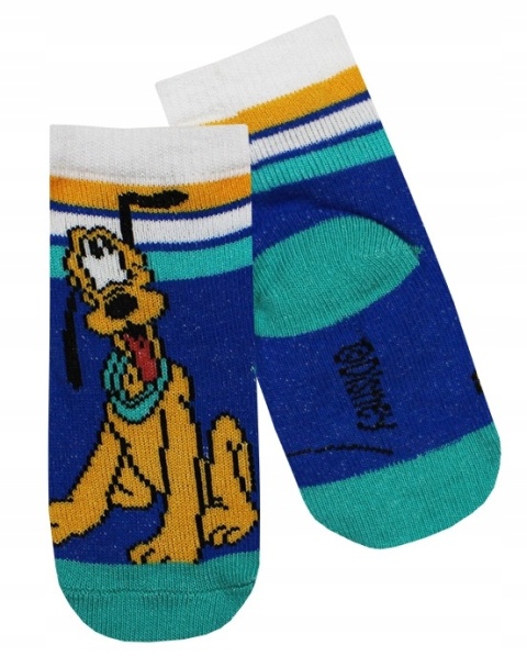 3x skarpetki dla dziecka niemowlęce Disney baby Pluto Mickey 6-12 mies.