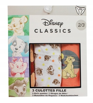 3 x Majtki dla dziewczynki Król Lew Disney