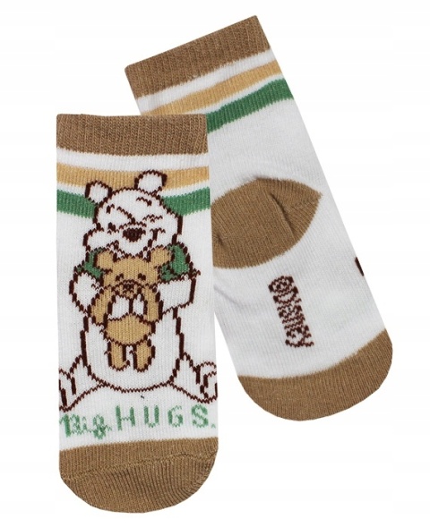 3x skarpetki dla dziecka niemowlęce Kubuś Puchatek 6-12 miesięcy