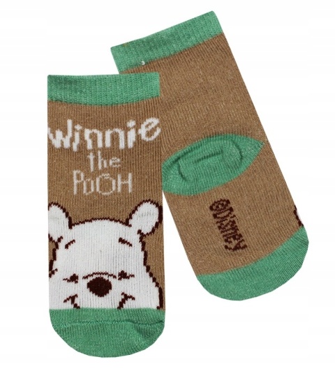 3x skarpetki dla dziecka niemowlęce Kubuś Puchatek 6-12 miesięcy