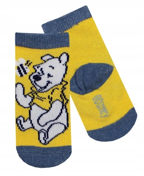 3x skarpetki dla dziecka niemowlęce Kubuś Puchatek 6-12 miesięcy