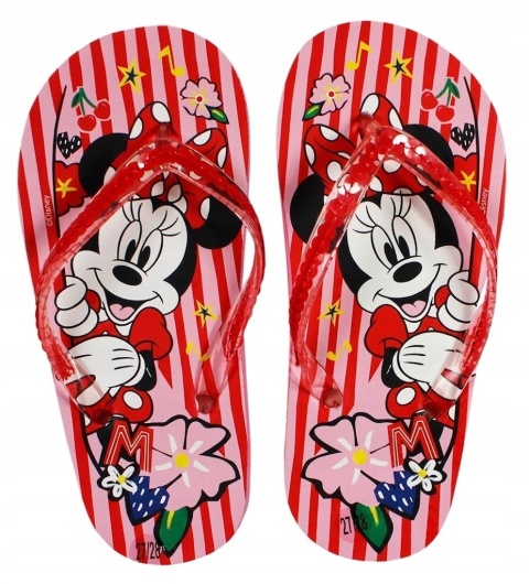 Klapki Japonki Myszka Minnie Disney Basen Plaża