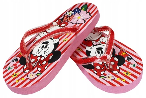 Klapki Japonki Myszka Minnie Disney Basen Plaża